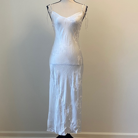 Victoria's Secret Dresses & Skirts - Elegant White Bias Cut Slip Dress